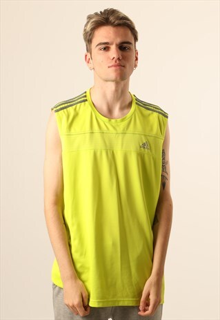 VINTAGE ADIDAS PRINTED LOGO VEST