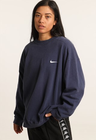 VINTAGE NIKE EMBROIDERED LOGO SWEATSHIRT