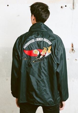 VINTAGE 80S GRAPHIC WINDBREAKER JACKET