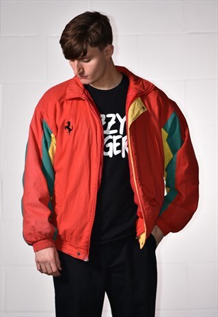 90S FERRARI BOMBER JACKET