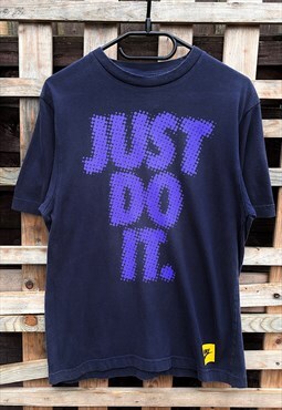 Vintage Y2K Nike black just do it T-shirt small 
