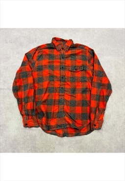 Vintage Woolrich Overshirt Men's M