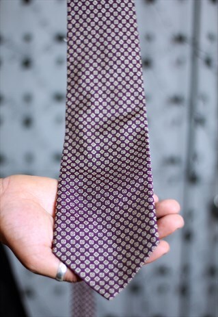 VINTAGE RALPH LAUREN PURE SILK HAND MADE TIE