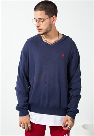 ON SALE VINTAGE 80S P. RALPH LAUREN KNITWEAR JUMPER / S0516