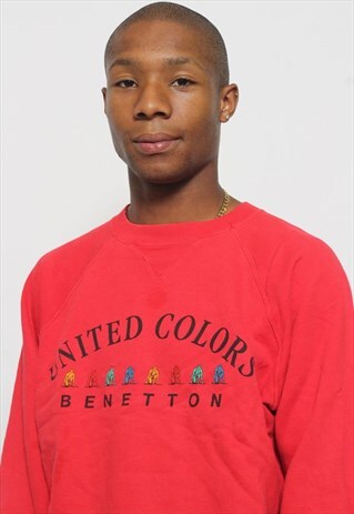 VINTAGE UNITED COLORS OF BENNETON SWEATSHIRT