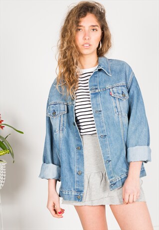 VINTAGE 80'S LEVI'S DENIM JACKET / S0113