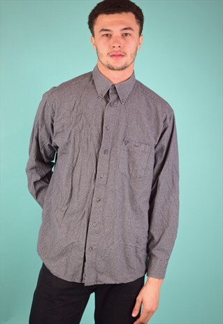 VINTAGE 90'S MINI HOUNDSTOOTH SHIRT