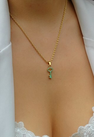 REWORKED PENDANT FROM AUTHENTIC LOUIS VUITTON BAG CHARM