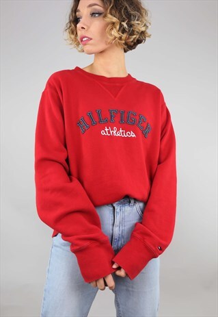 VINTAGE RETRO OVERSIZED TOMMY HILFIGER SWEATER SWEATSHIRT