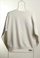 INDIAN MOTOCYCLE VINTAGE CREWNECK LOGO SWEATSHIRT WHITE