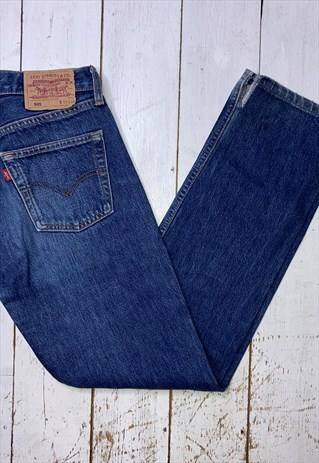 vintage denim levi strauss blue 501 jeans 