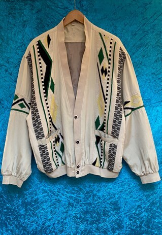 VINTAGE 80S AZTEC ANORAK