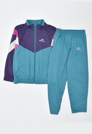 VINTAGE 90'S CHAMPION FULL TRACKSUIT MULTI