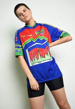 Y2K RETRO MONOGRAM & LOGO PRINT SPORTS T-SHIRT TOP TEE