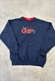 VINTAGE SWEATSHIRT EMBROIDERED GRANDKIDS PATTERNED JUMPER