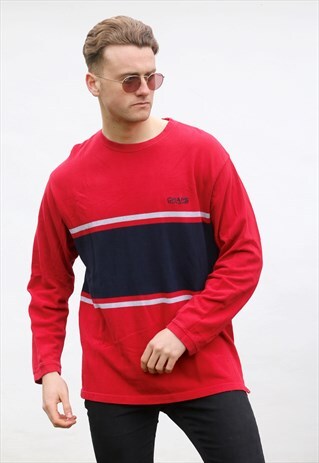 RALPH LAUREN CHAPS USA LIGHTWEIGHT RETRO 90S SWEATSHIRT