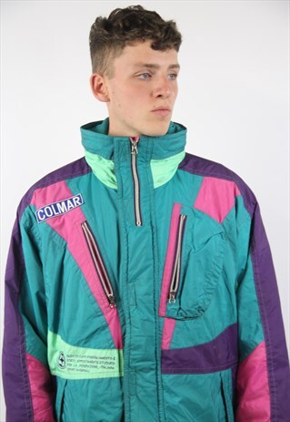 VINTAGE COLMAR 90S PATTERNED JACKET