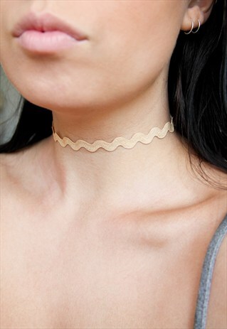 TAN WAVE CHOKER