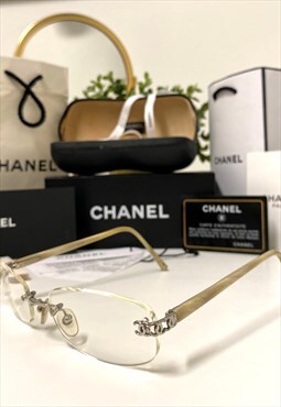 Chanel CC 2026 Rimless Glasses frames. 
