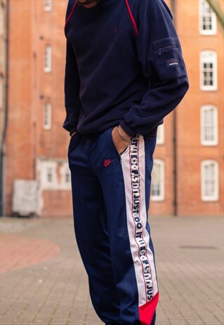 nike just do it tracksuit bottoms