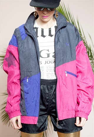 CLASSIC VINTAGE 80S PUMA WINDBREAKER