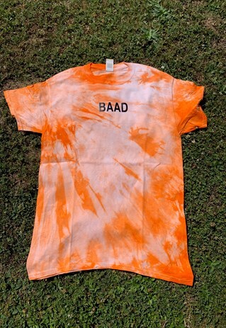 BAAD T-SHIRT ORANGE TIEDYE BAAD