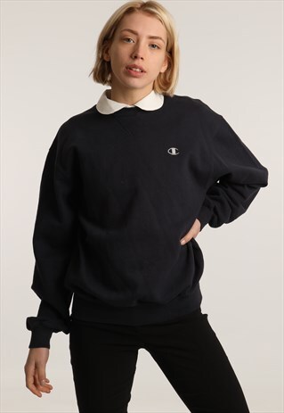 90S CHAMPION EMBROIDERED LOGO SWEATSHIRT