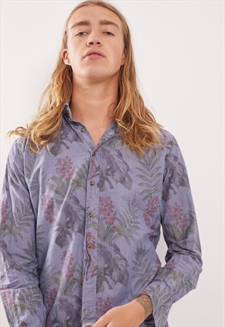VINTAGE PATTERNED FESTIVAL LONG SLEEVE SHIRT