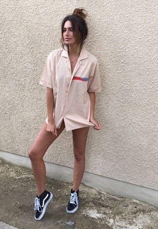 PATTERNED OVERSIZED RETRO VINTAGE UNISEX FESTIVAL SHIRT