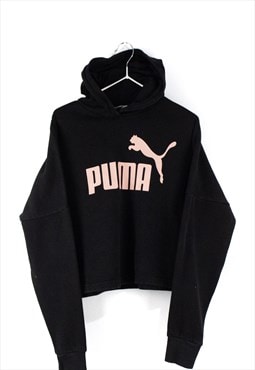 Vintage Puma Hoodie croptop in black S