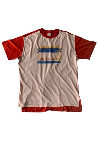 VINTAGE 90'S BENETTON PRINT T-SHIRT