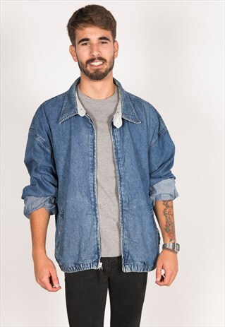 VINTAGE 80S WRANGLER DENIM JACKET / R230