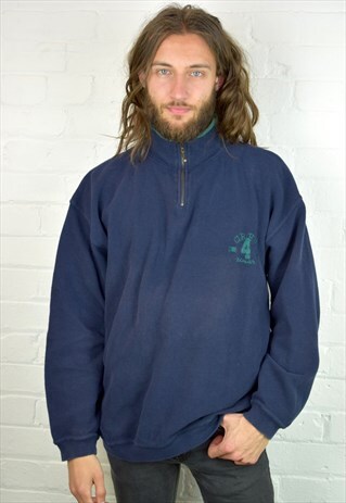 VINTAGE 90'S 1/4 ZIP SWEATSHIRT