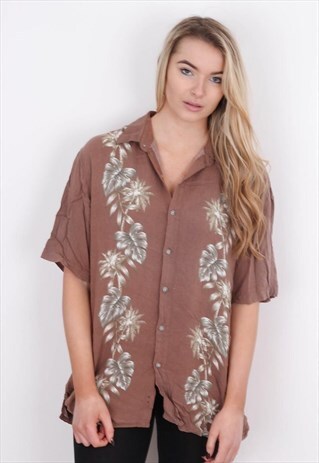 VINTAGE PATTERN SHIRT CVSS48