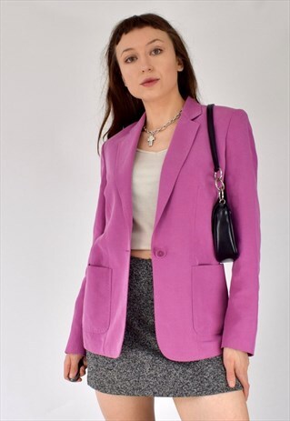 vintage pink blazer