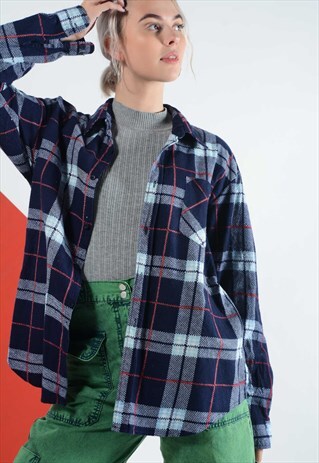 VINTAGE CHECK SHIRT IN BLUE
