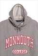 HOLLOWAY 90'S COLLEGE HOODIE SMALL GREY
