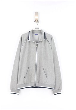 Asics Vintage Zip Sweatshirt in Grey - XXL