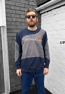 Vintage Reworked Carhartt one of a kind sweatshirt jumper