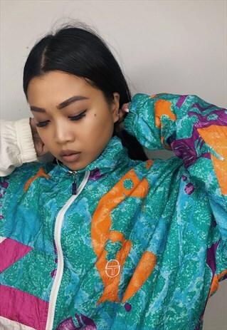 RARE SERGIO TACCHINI VINTAGE TRACKSUIT WINDBREAKER JACKET