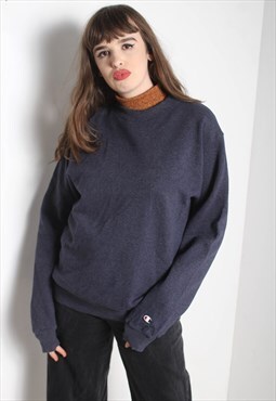 Vintage Champion Sweatshirt Blue