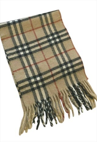 burberry sheer mega check scarf