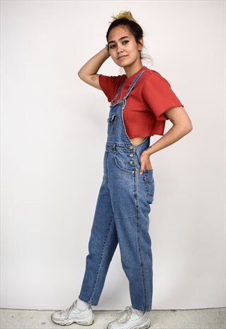 VINTAGE 90'S BOM DENIM DUNGAREES