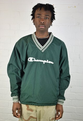 VINTAGE 90'S CHAMPION PULLOVER GOLF JACKET