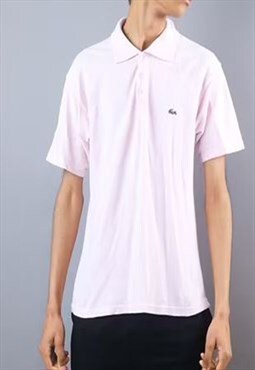 Vintage pinK lacoste polo shirt