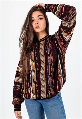 VINTAGE PATTERNED JUMPER K73