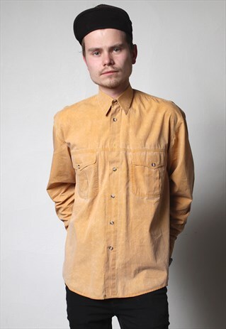 90'S MUSTARD RETRO SHIRT