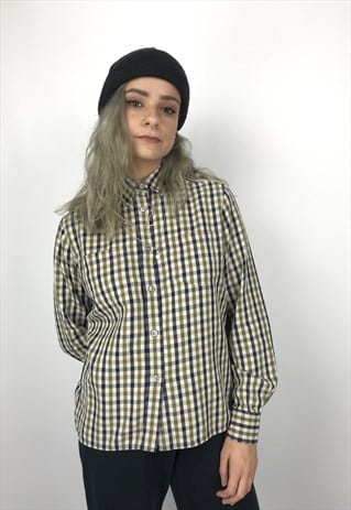 90S VINTAGE AQUASCUTUM HOUSE CHECK SHIRT
