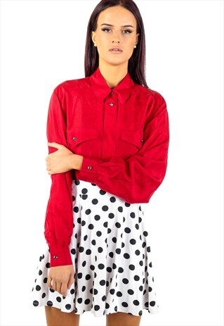 VINTAGE MINI POLKA DOT SKIRT ACSK40