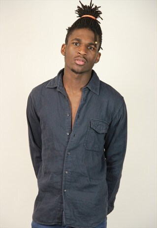 VINTAGE NAVY SHIRT